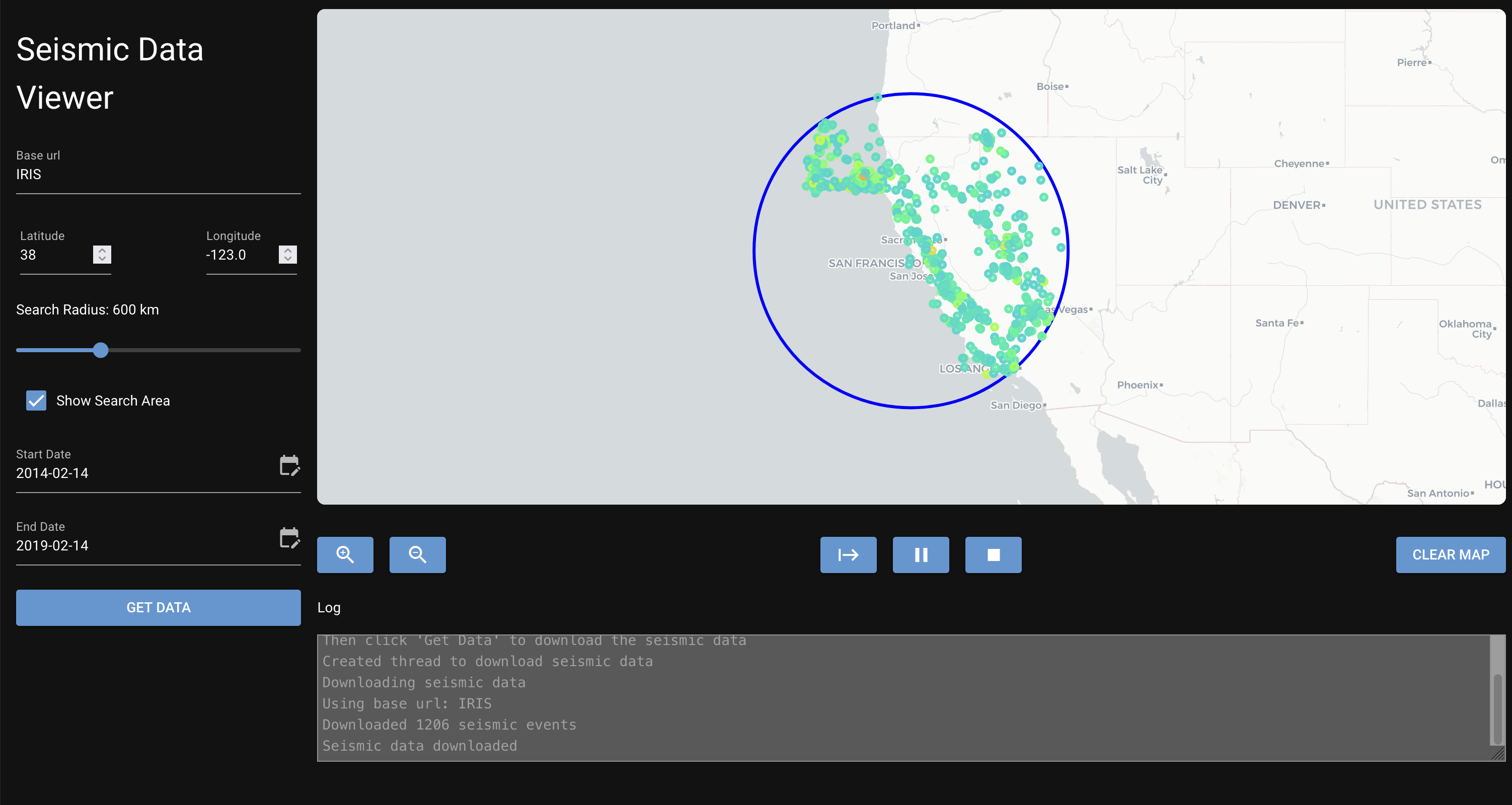 Seismic Data Viewer